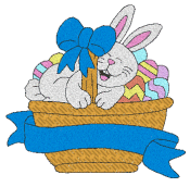 Easter Bunny in Basket