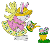 Girl Easter Bunny