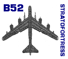 B52 Stratofortress with text
